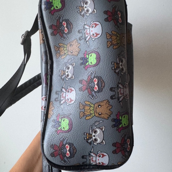 Loungefly x Marvel Guardians of the Galaxy Kawaii Print Mini Backpack - Picture 5 of 6